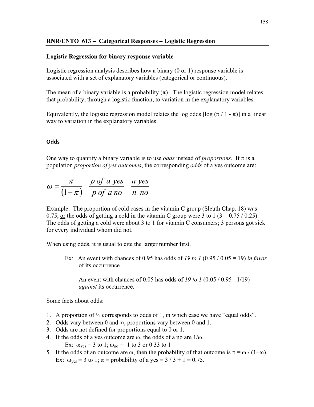 Logistic Regression