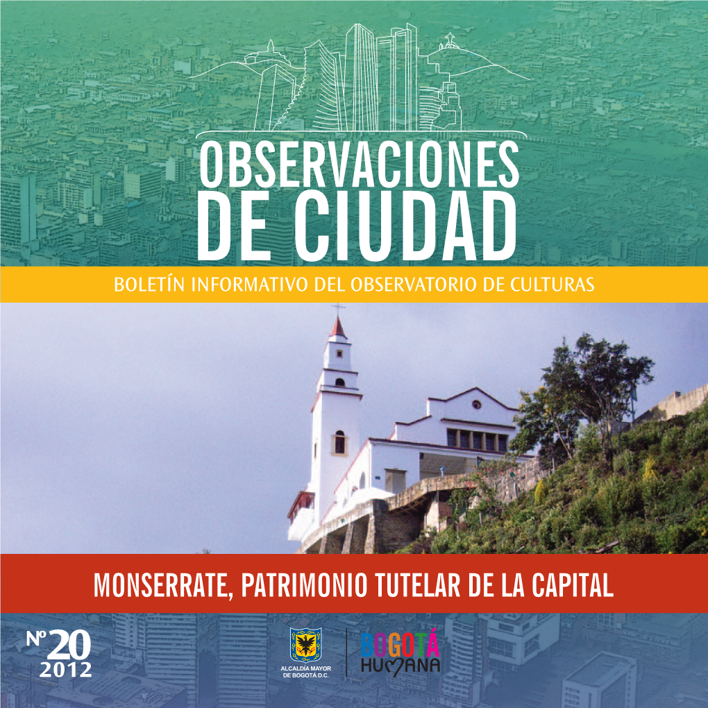 Observaciones De Ciudad Boletín Informativo Del Observatorio De Culturas