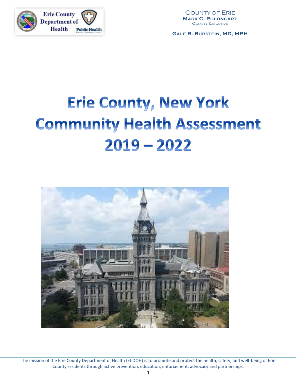 Community Health Assessment & Community Health Improvement Plan 2019-2021 (CHA/CHIP)