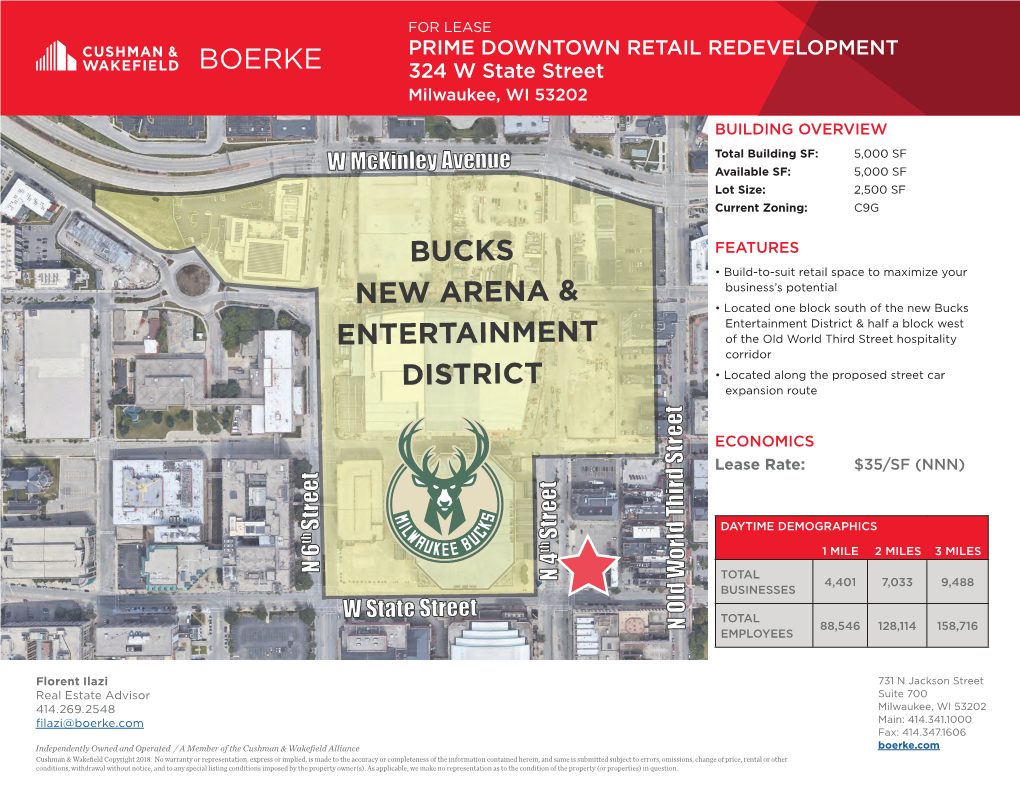 Bucks New Arena & Entertainment District