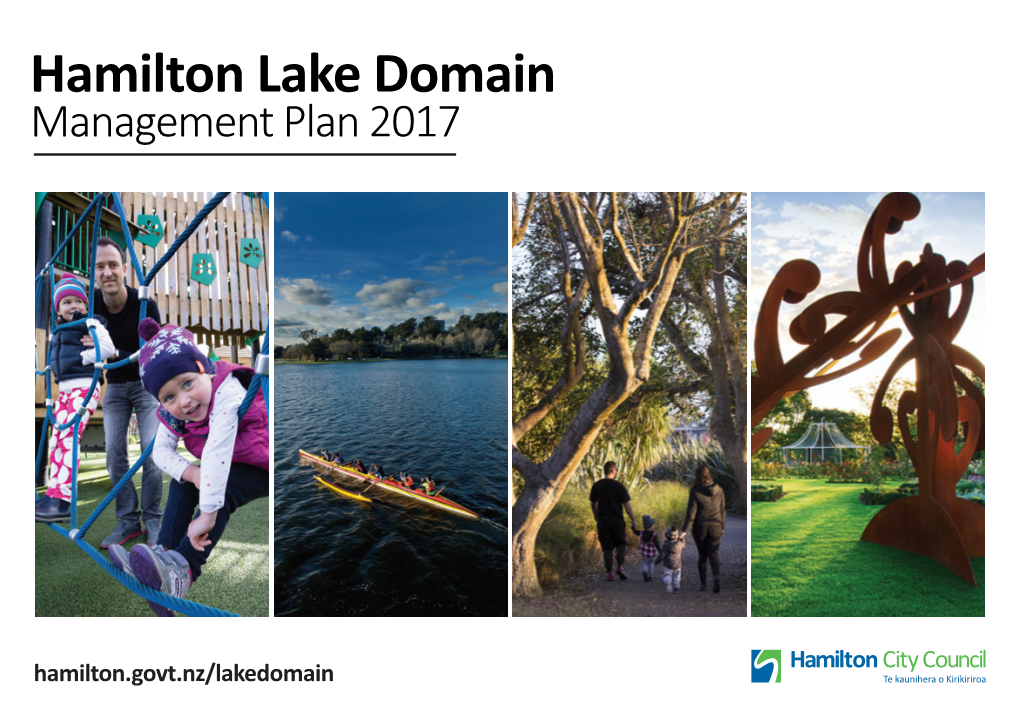 Hamilton Lake Domain Management Plan 2017