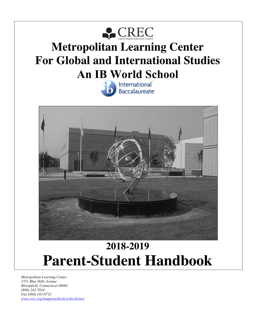 MLC Parent Student Handbook 2018-2019 Draft 2 FINAL VERSION