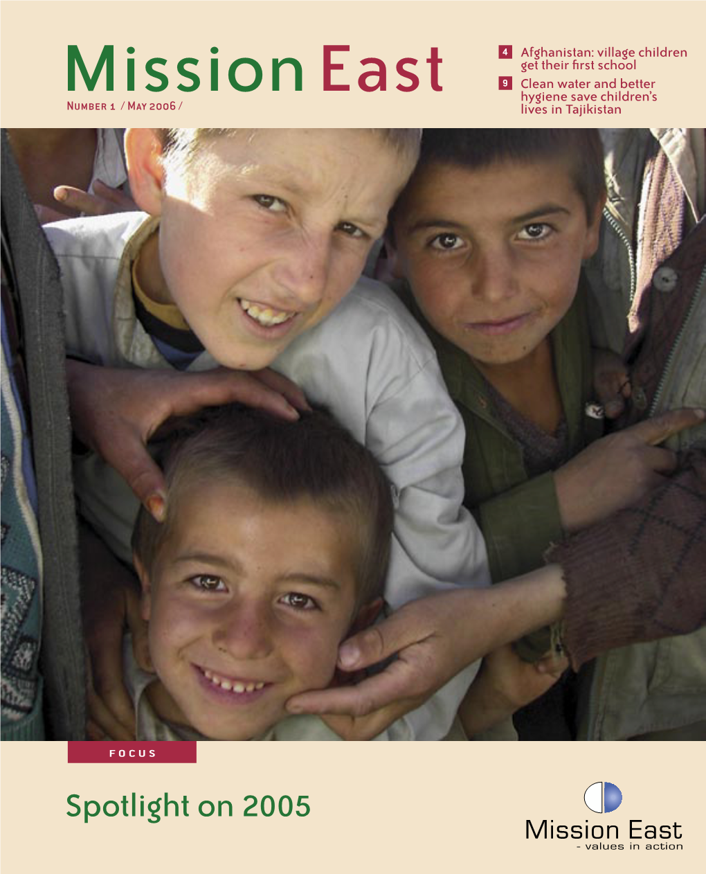 Mission East Hygiene Save Children’S Number 1 / May 2006 / Lives in Tajikistan