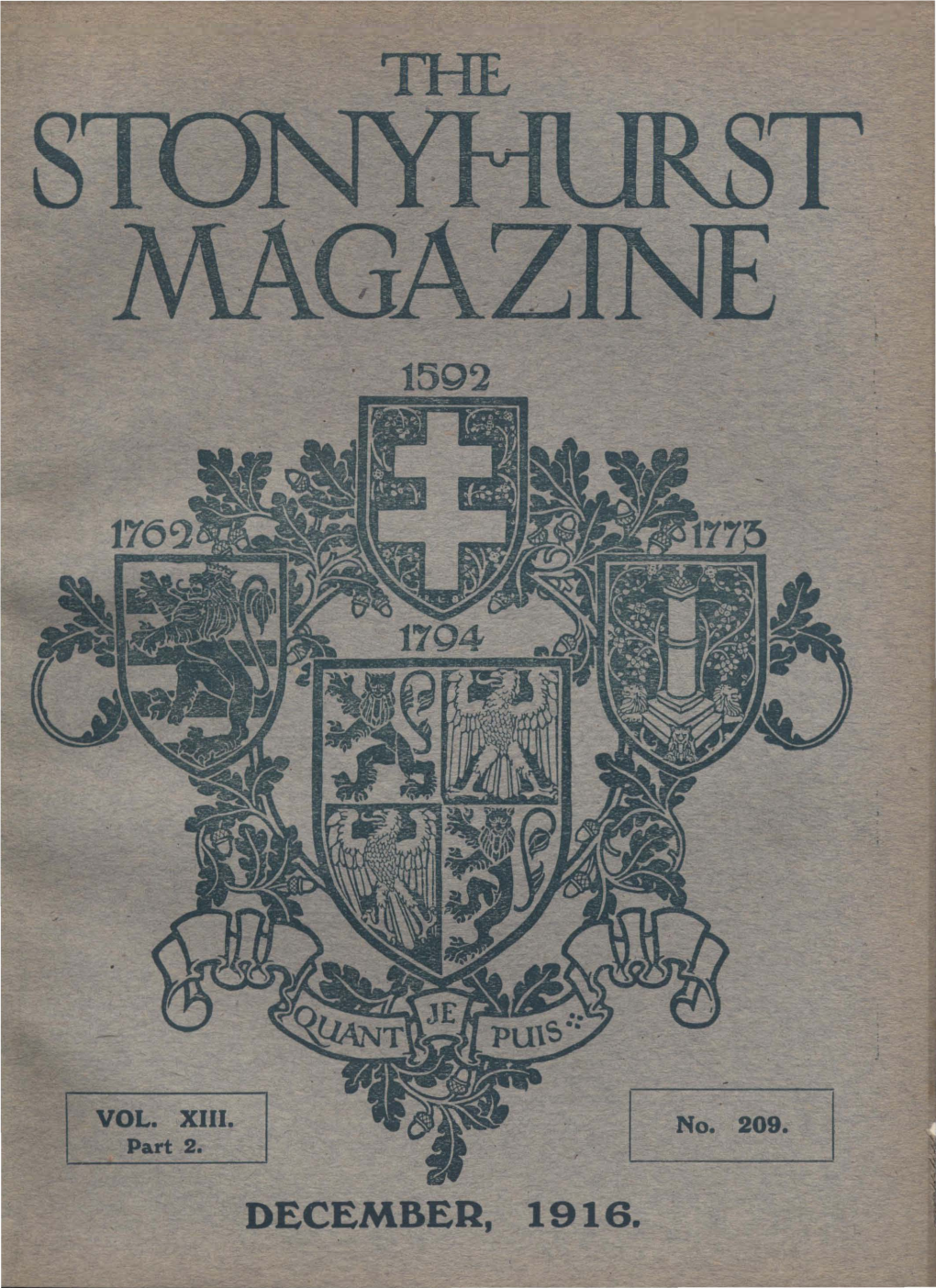Stonyhurst Magazine