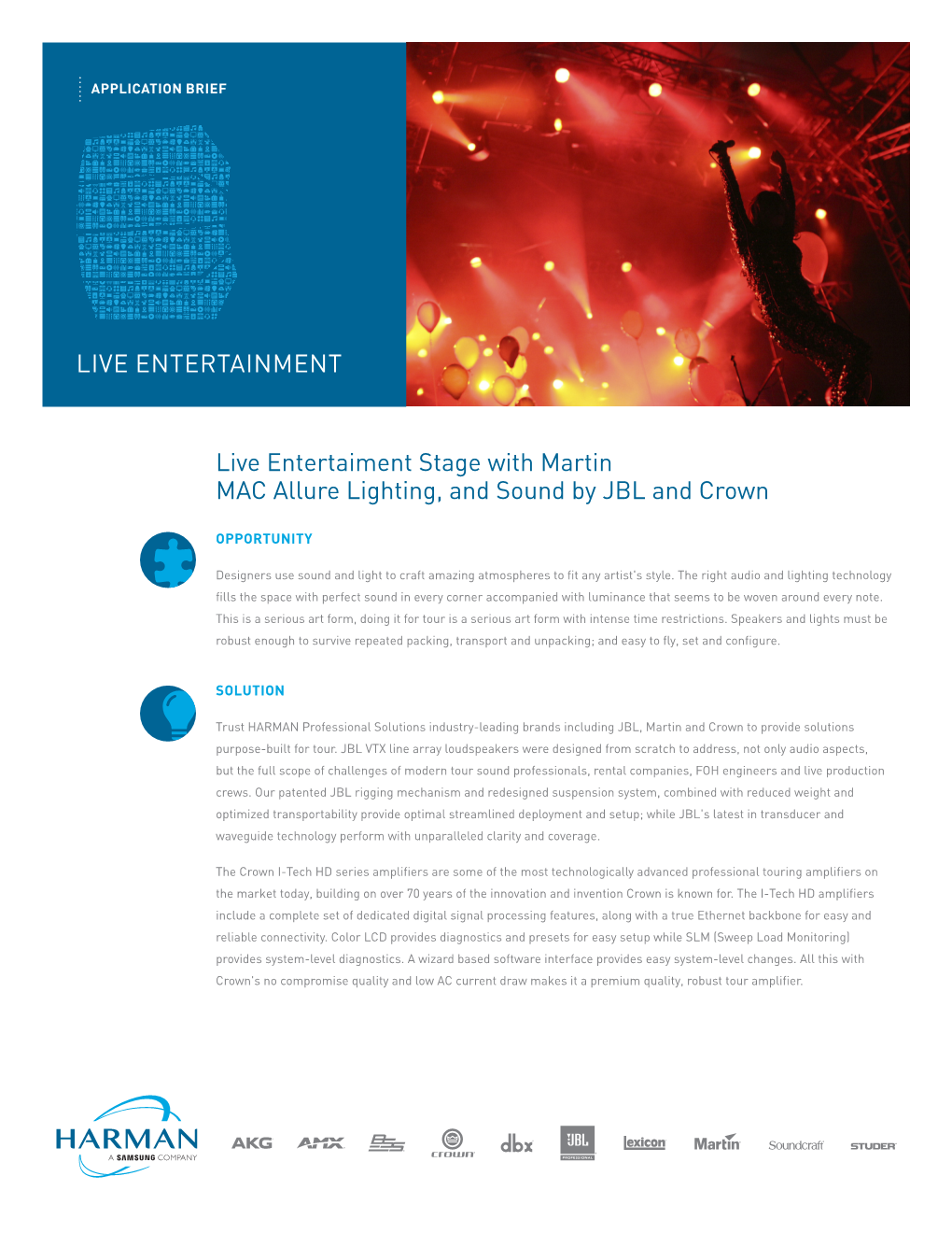 LIVE ENTERTAINMENT Live Entertaiment Stage with Martin