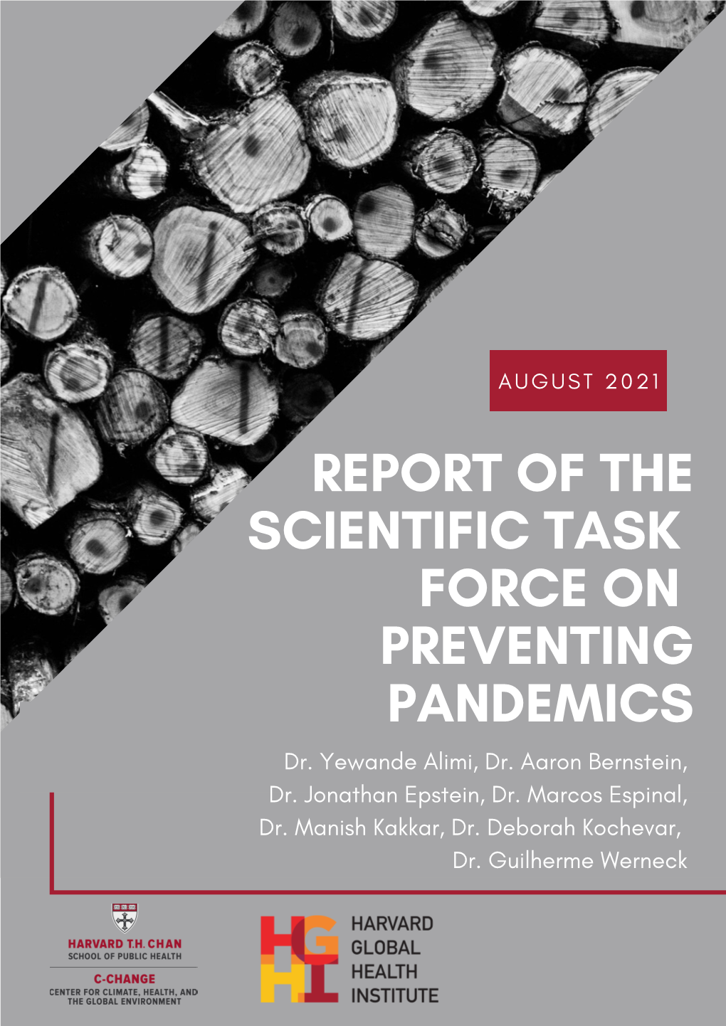 REPORT of the SCIENTIFIC TASK FORCE on PREVENTING PANDEMICS Dr