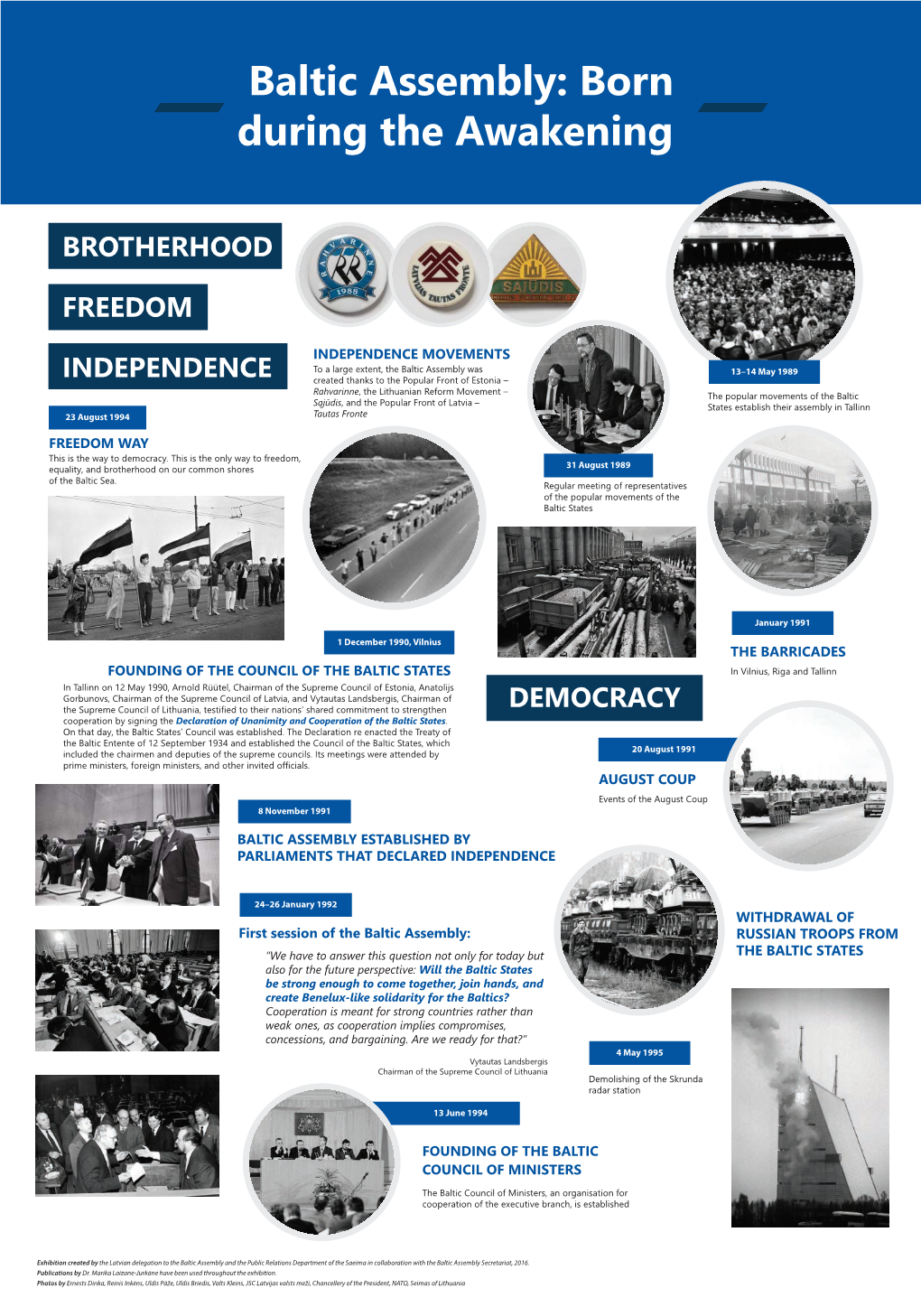 Brotherhood Freedom Independence