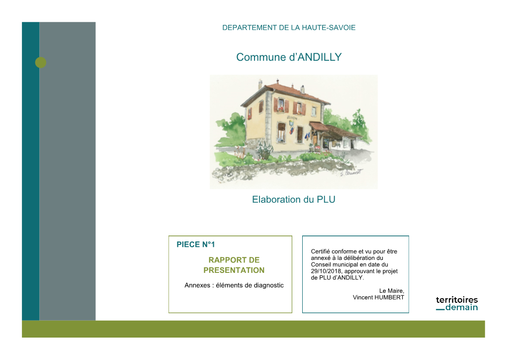 Commune D'andilly, Environ 4,79 Ha2