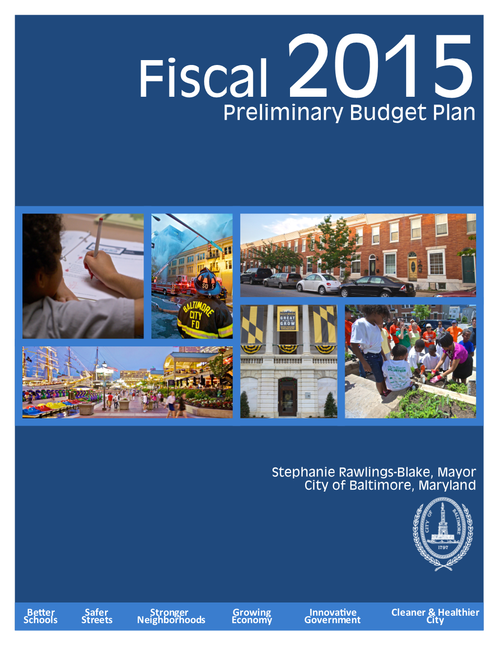 Fiscal 2015 Preliminary Budget Plan