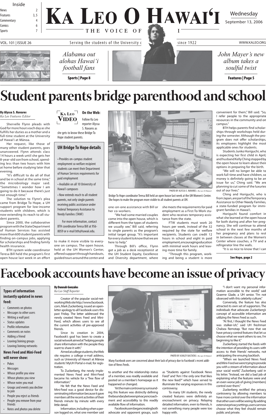 Student Parents Bridge Parenthood and School by Alyssa S