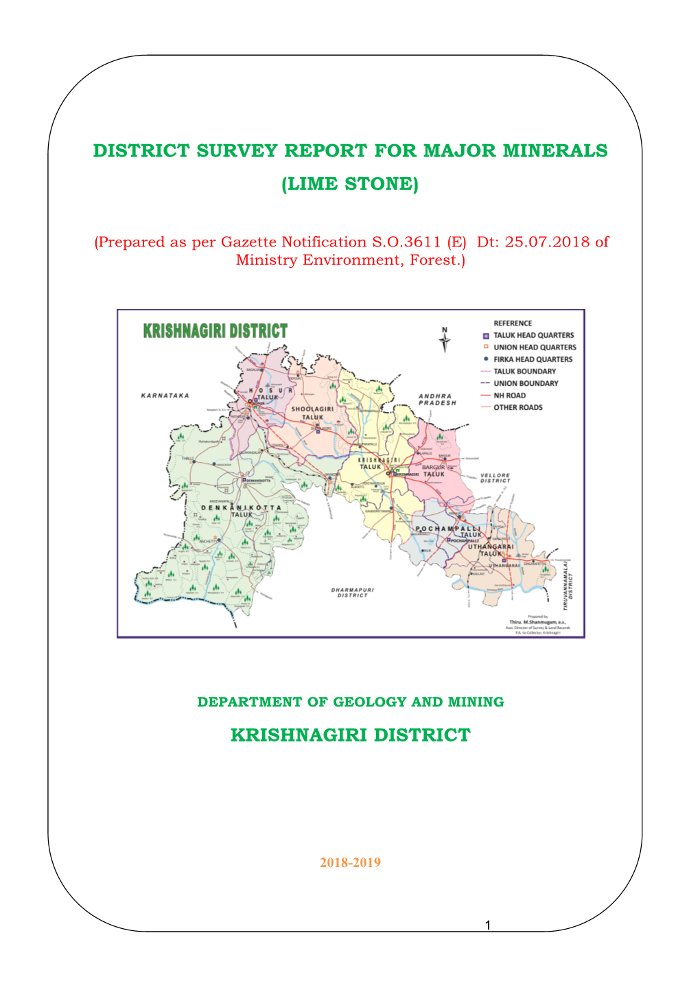 Krishnagiri District