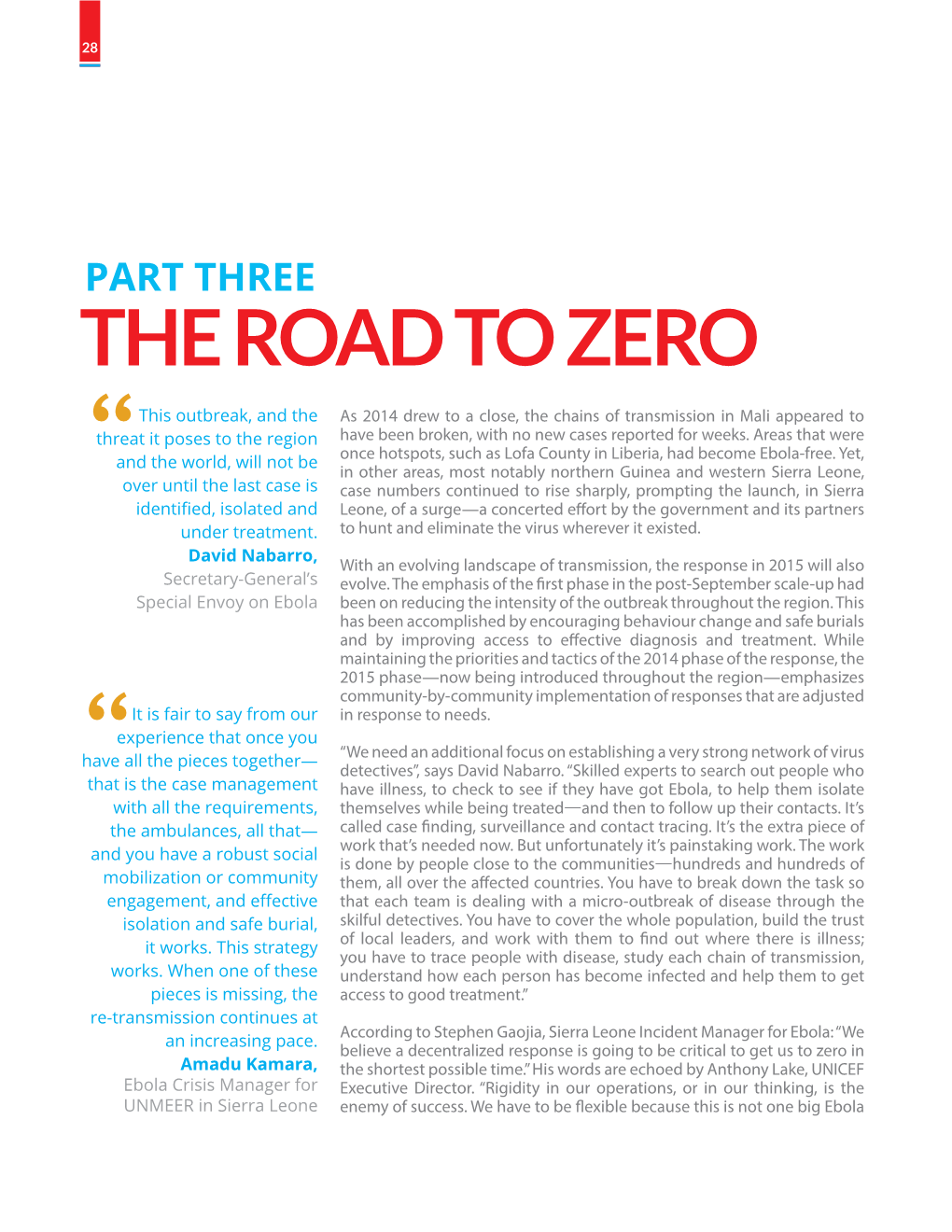Part 3: the Road to Zero