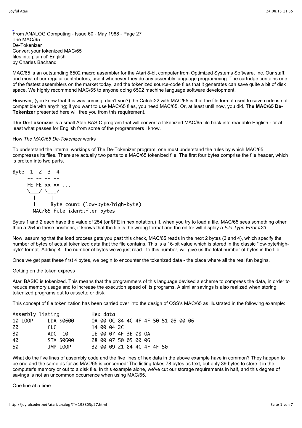 Mac65/MAC-65 Token Converter.Pdf