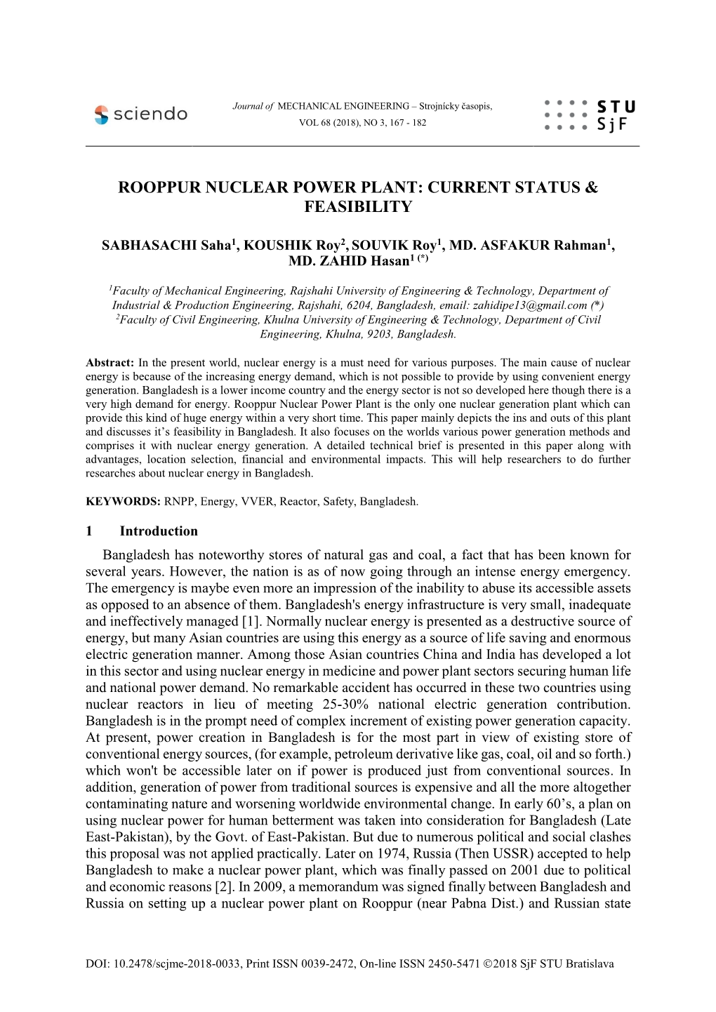 Rooppur Nuclear Power Plant: Current Status & Feasibility