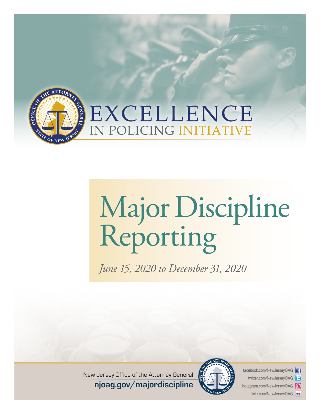 Major Discipline Reporting June 15, 2020 to December 31, 2020