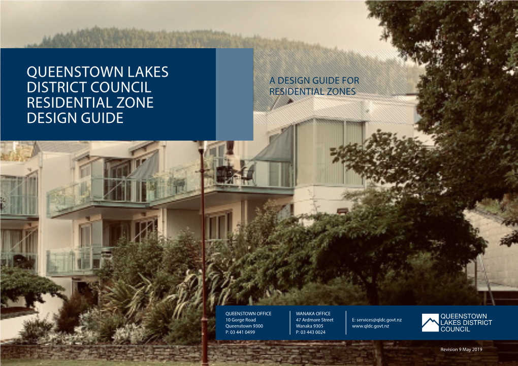 Queenstown Lakes District Council Residential Zone