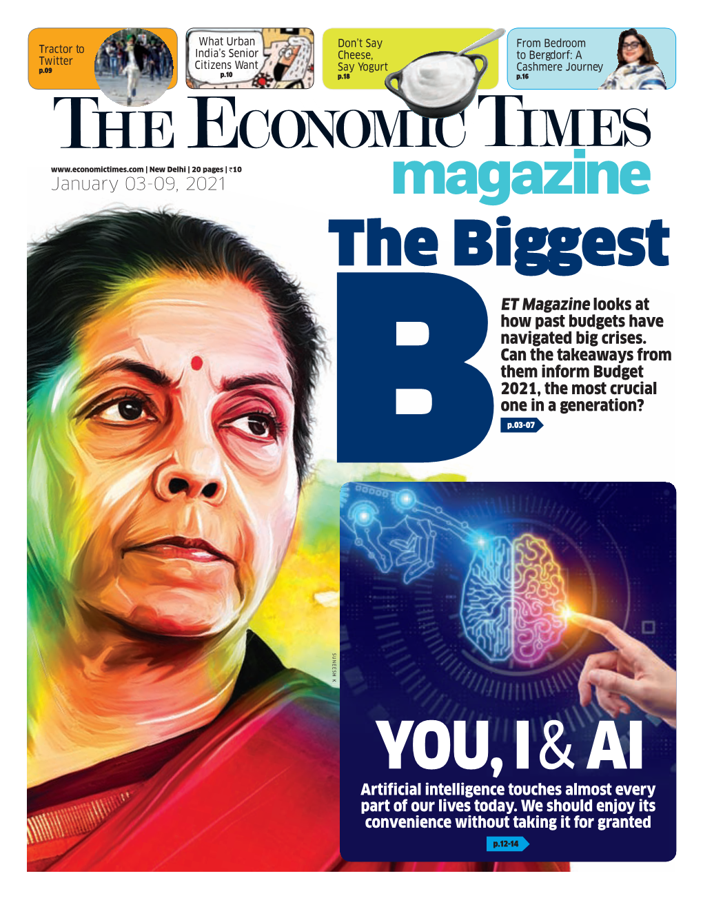 The Biggest ET Magazine Looks at How Past Budgets Have Navigated Big Crises
