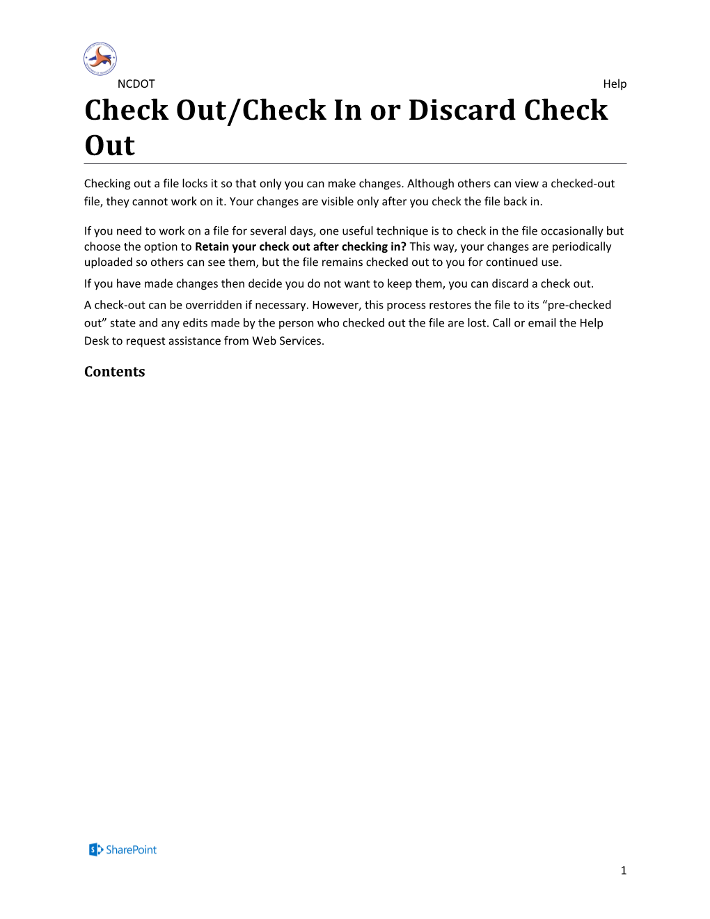 Check out Check in Or Discard a Check out (C)