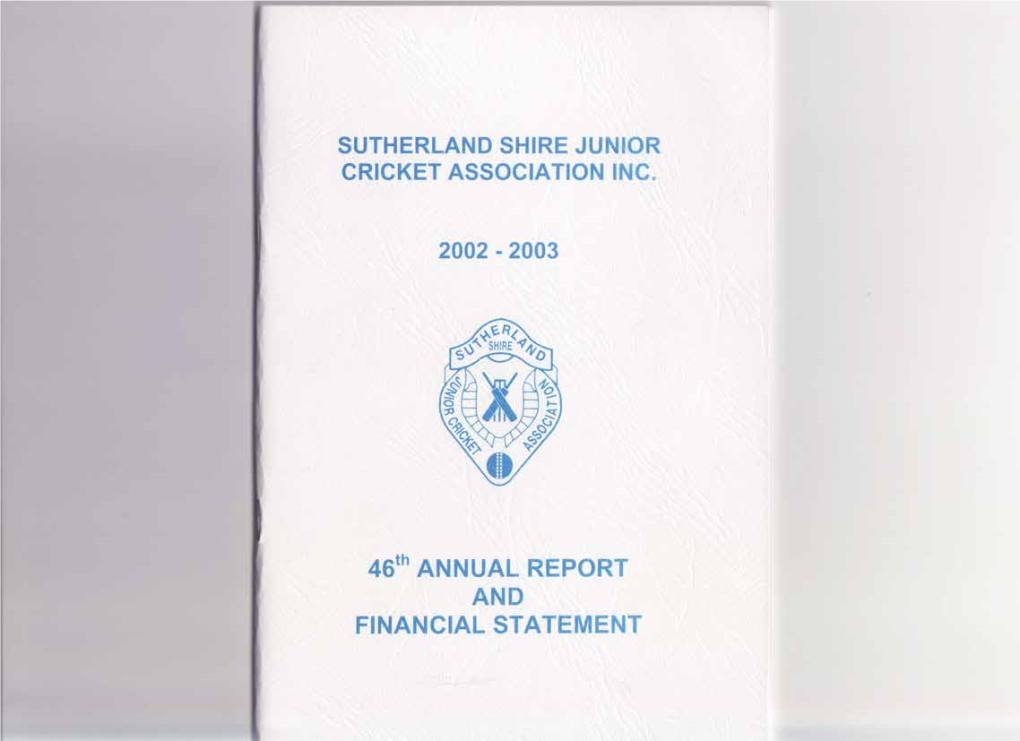 46Th ANNUAL REPORT and FINANCIAL STATEMENT