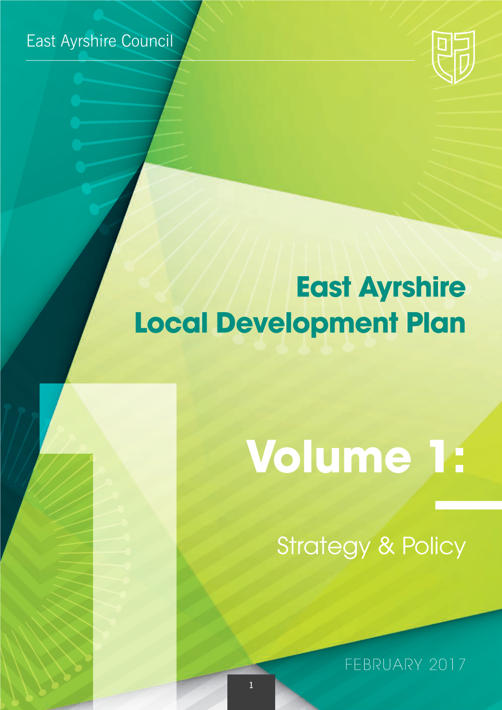 Local Development Plan 2017 (Volume 1)