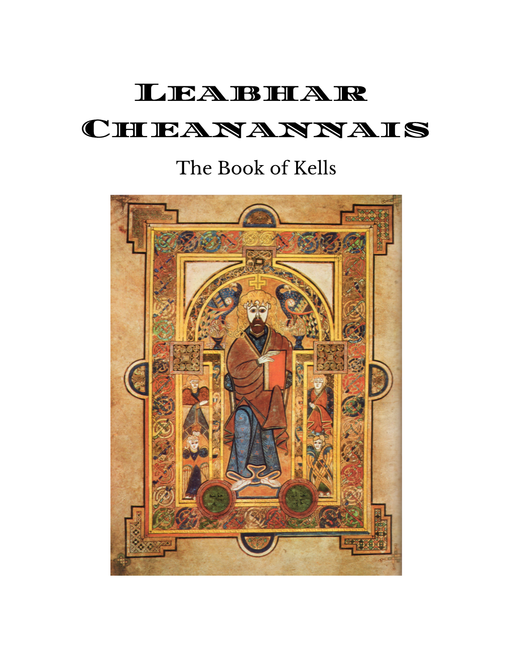The Book of Kells Art Study