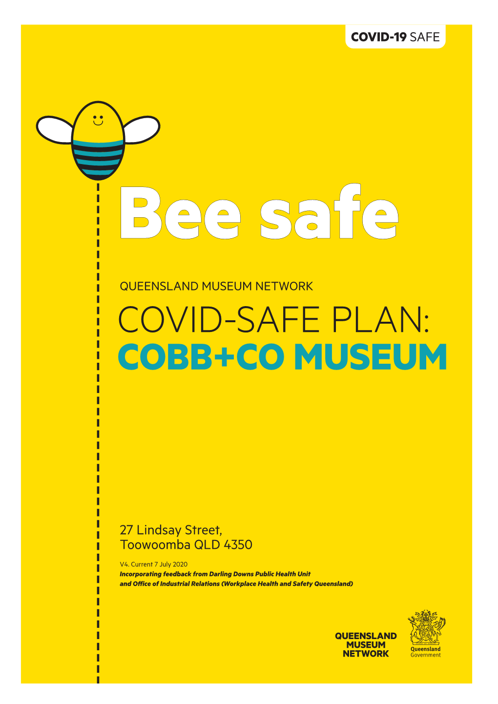 Covid-Safe Plan: Cobb+Co Museum