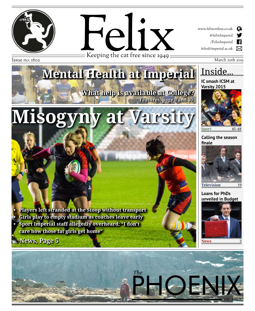 Misogyny at Varsity Sport 45-48 Calling the Season Finale