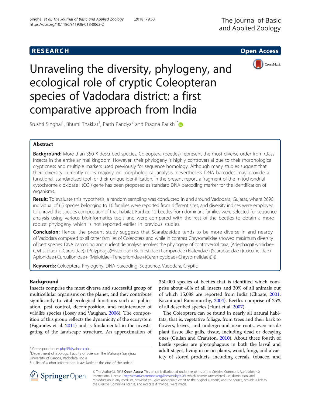 Unraveling the Diversity, Phylogeny, and Ecological Role of Cryptic