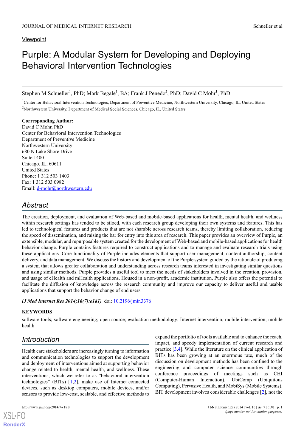 A Modular System for Developing and Deploying Behavioral Intervention Technologies