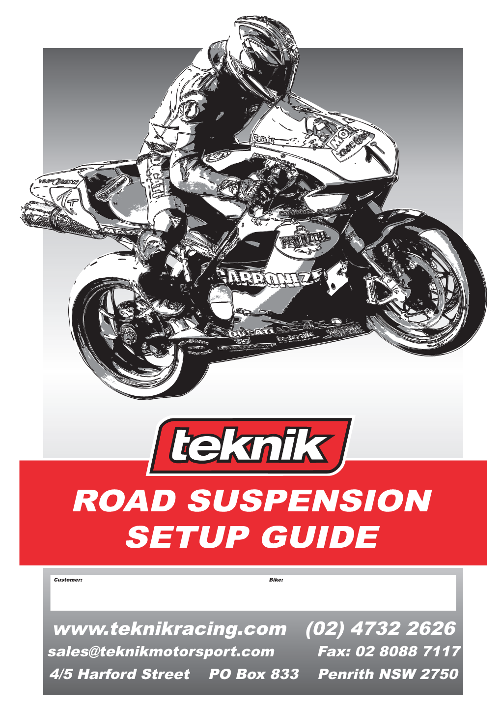 Road Suspension Setup Guide