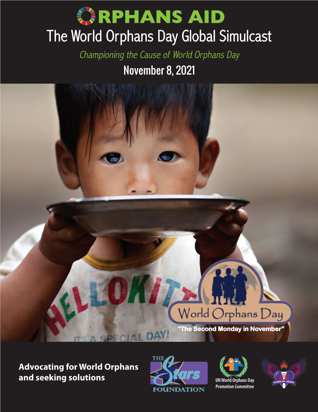 RPHANS AID the World Orphans Day Global Simulcast Championing the Cause of World Orphans Day November 8, 2021