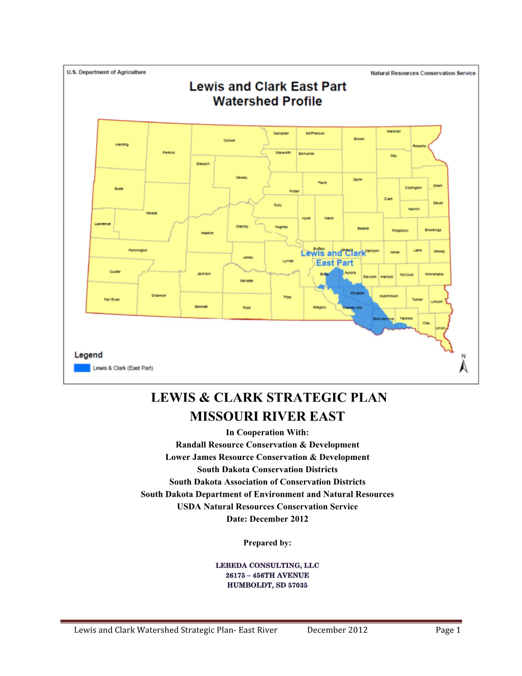 Lewis and Clark Strategic Plan Missouri River East