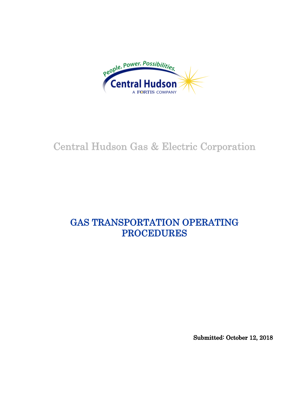 Central Hudson Gas & Electric Corporation