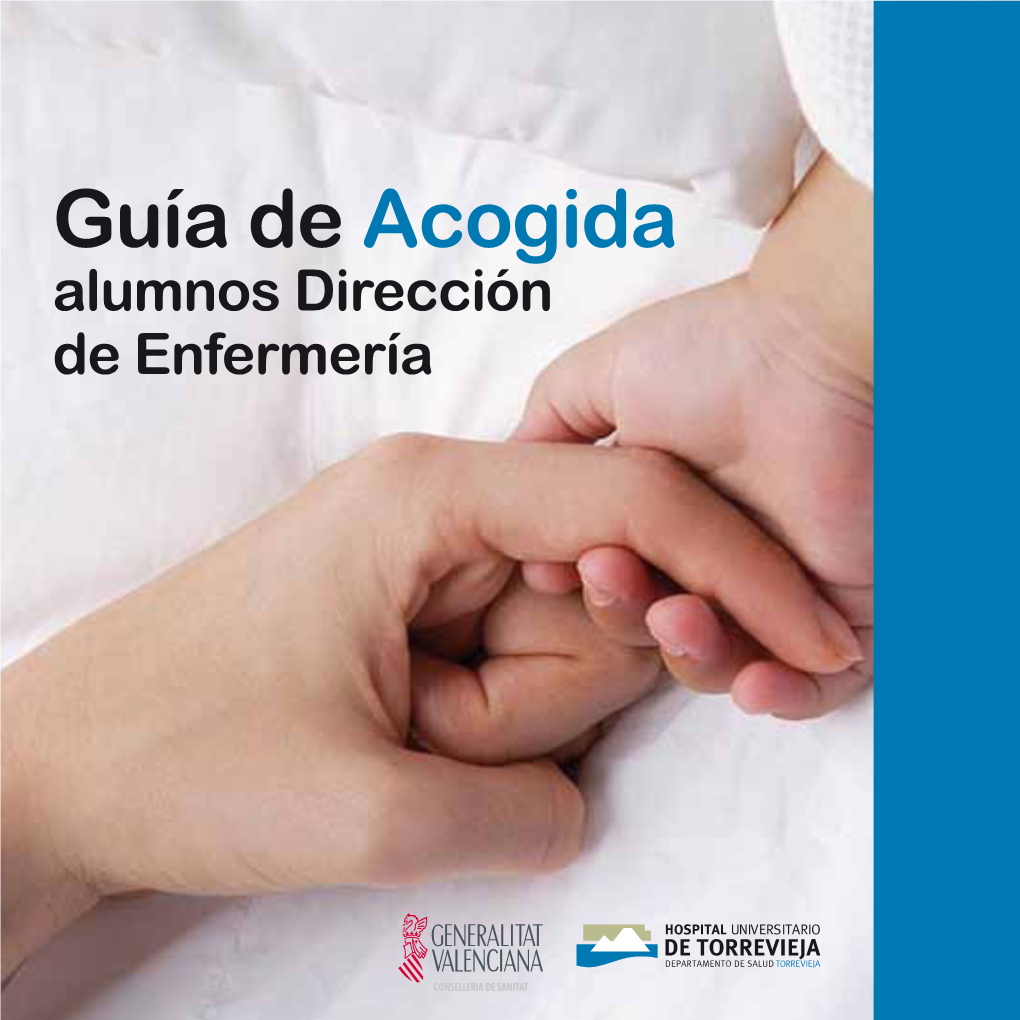 Guía De Acogida Alumnos Dirección De Enfermería Departamento De Salud De Torrevieja Crta
