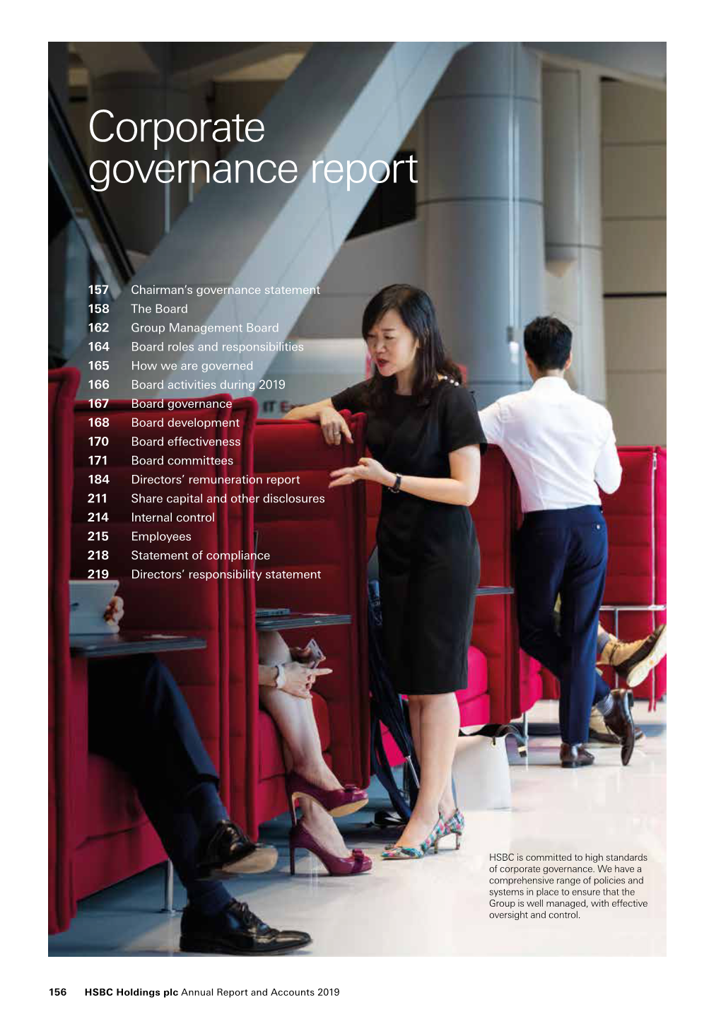 Corporate Governance Report 2019