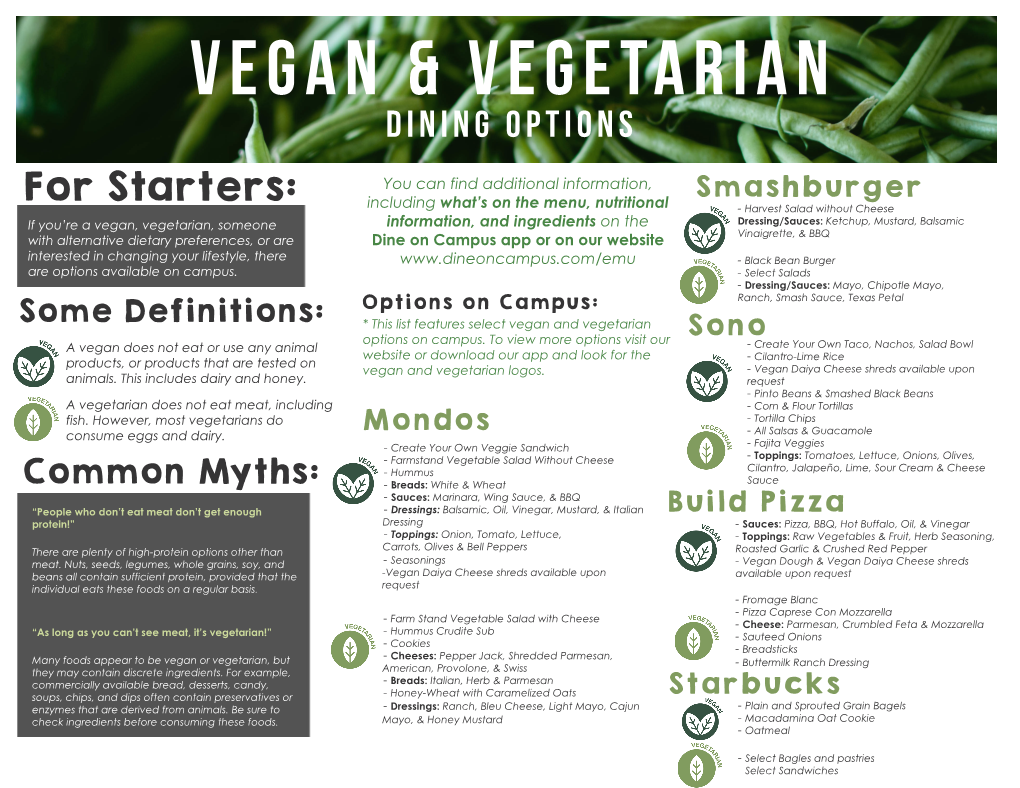 Vegan & Vegetarian