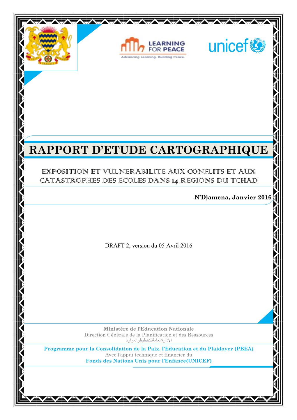 Rapport D'etude Cartographique