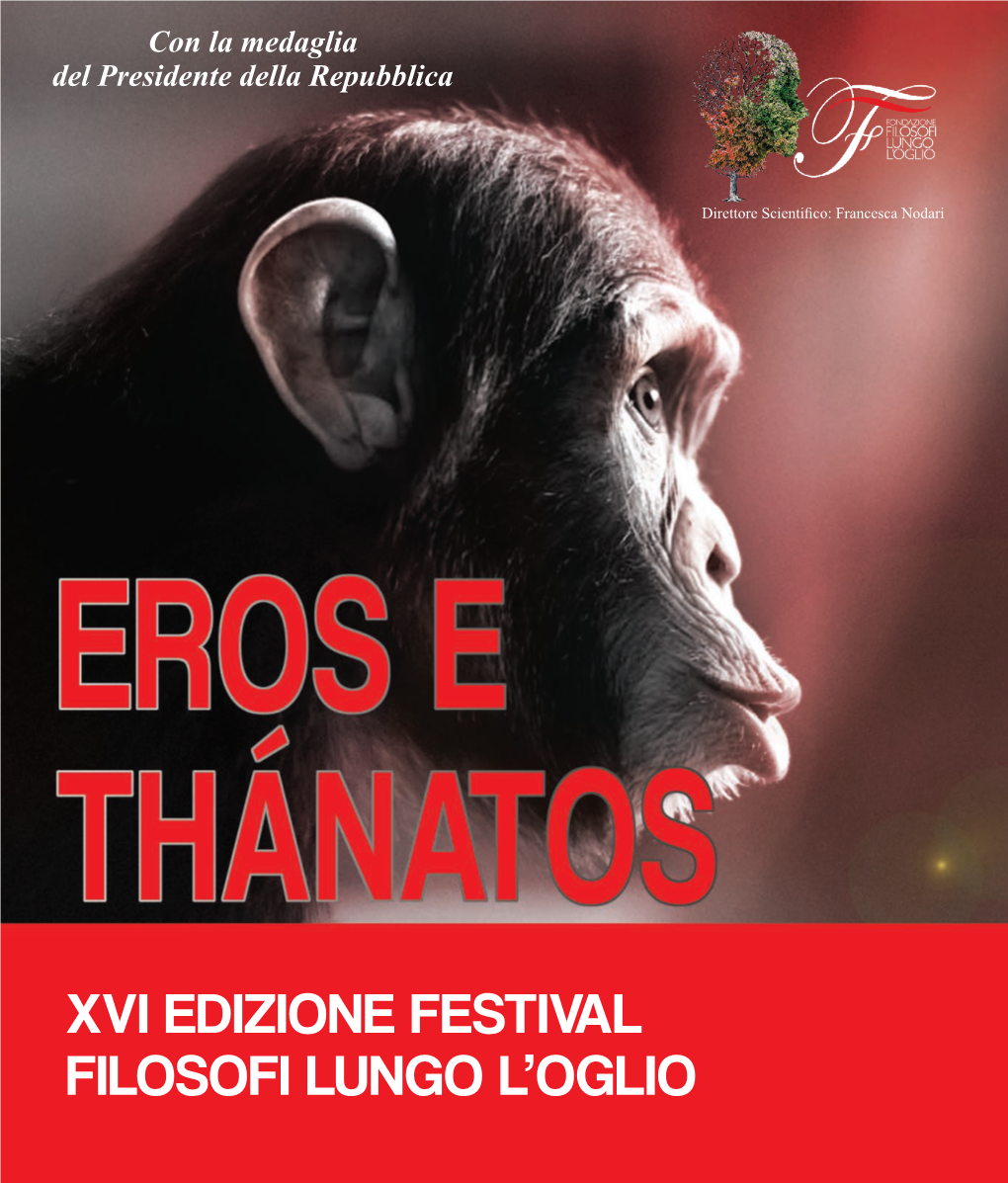 Xvi Edizione Festival Filosofi Lungo L'oglio