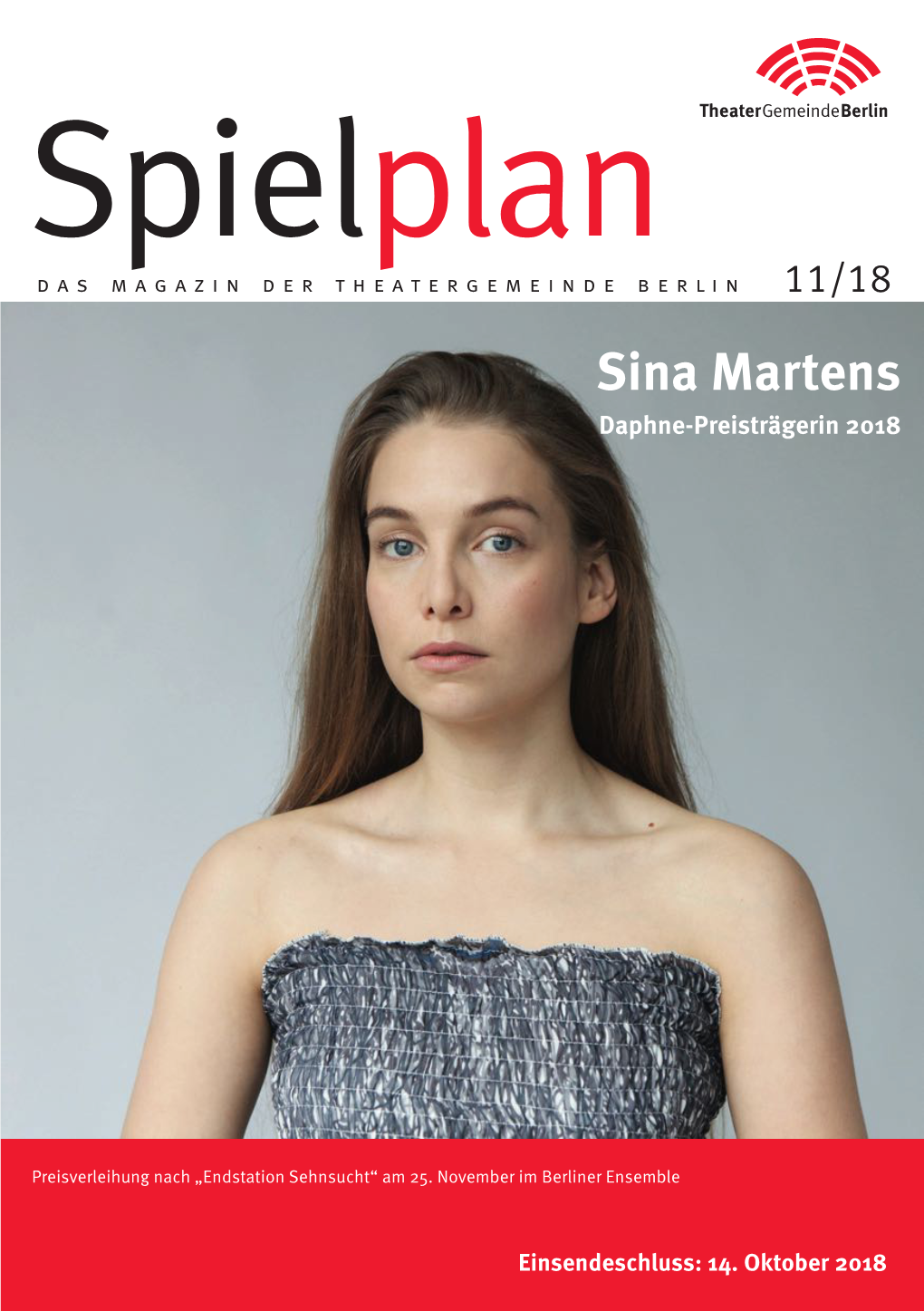 Sina Martens Daphne-Preisträgerin 2018