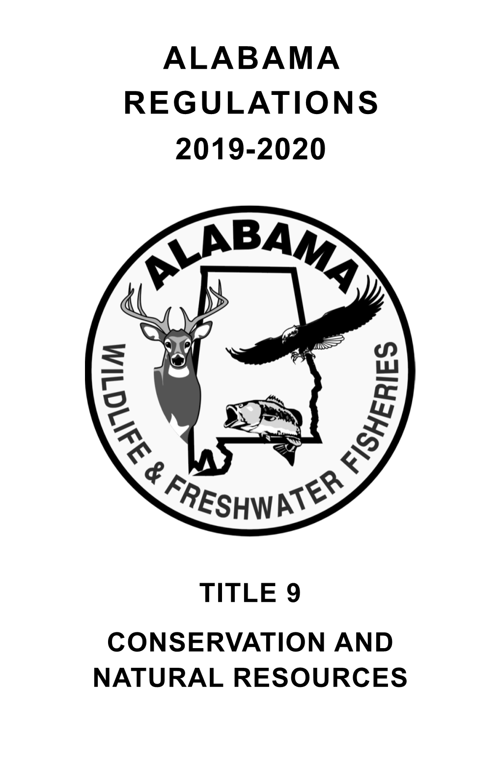 Alabama Regulations 2019-2020