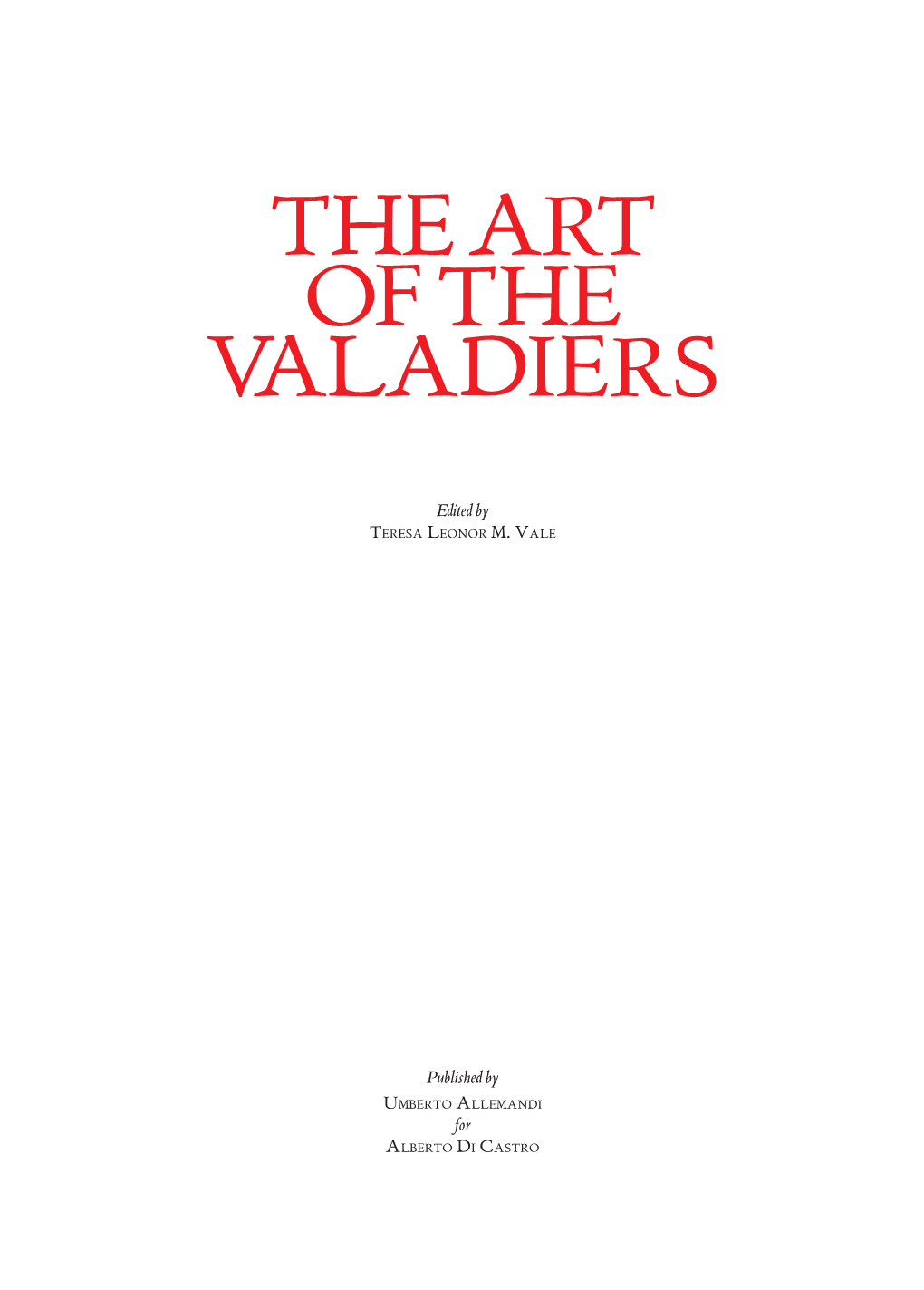 The Art of the Valadiers