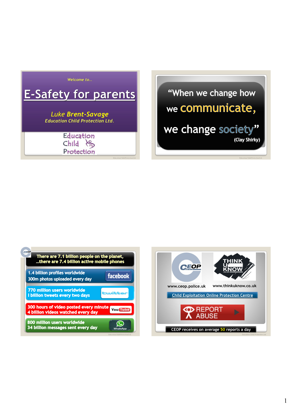 E-Safety for Parents