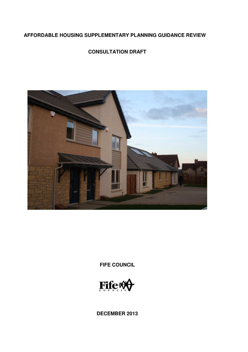 Affordable Housing Supplementary Planning Guidance Review