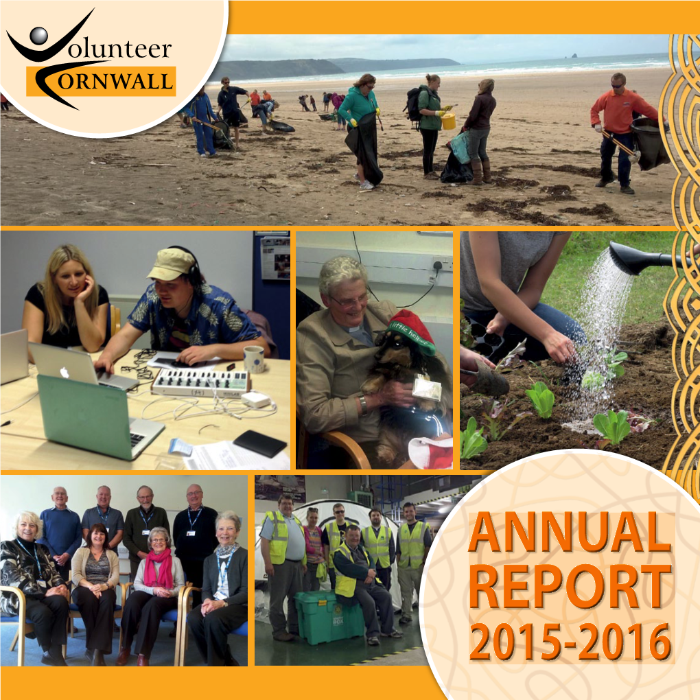 Volunteer Cornwall Annual Report 2015-2016