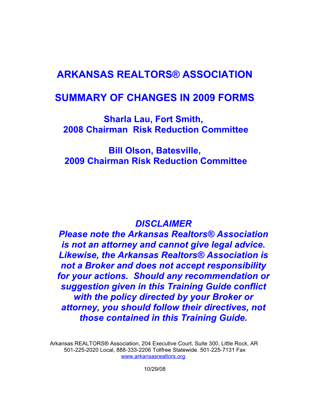 Arkansas Realtors Association