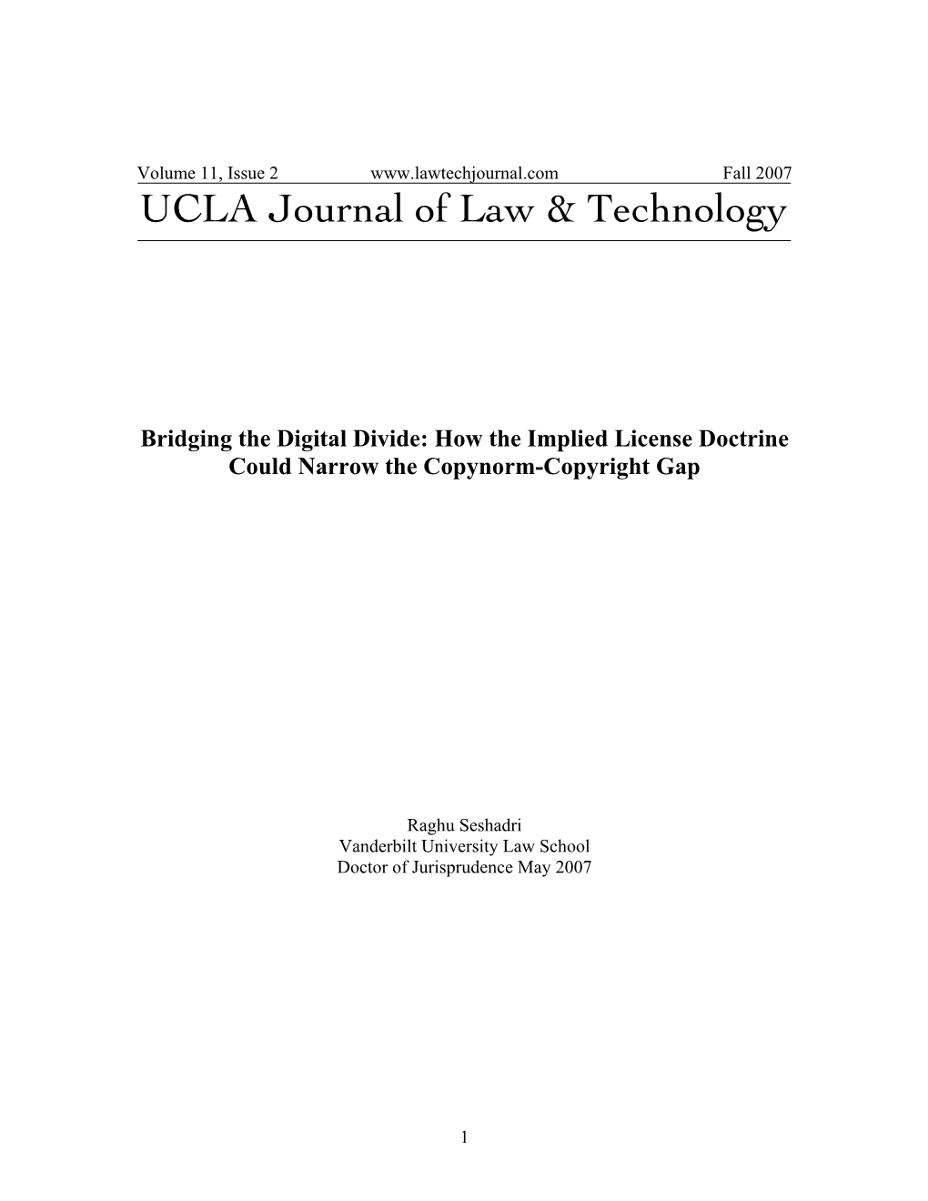 How the Implied License Doctrine Could Narrow the Copynorm-Copyright Gap