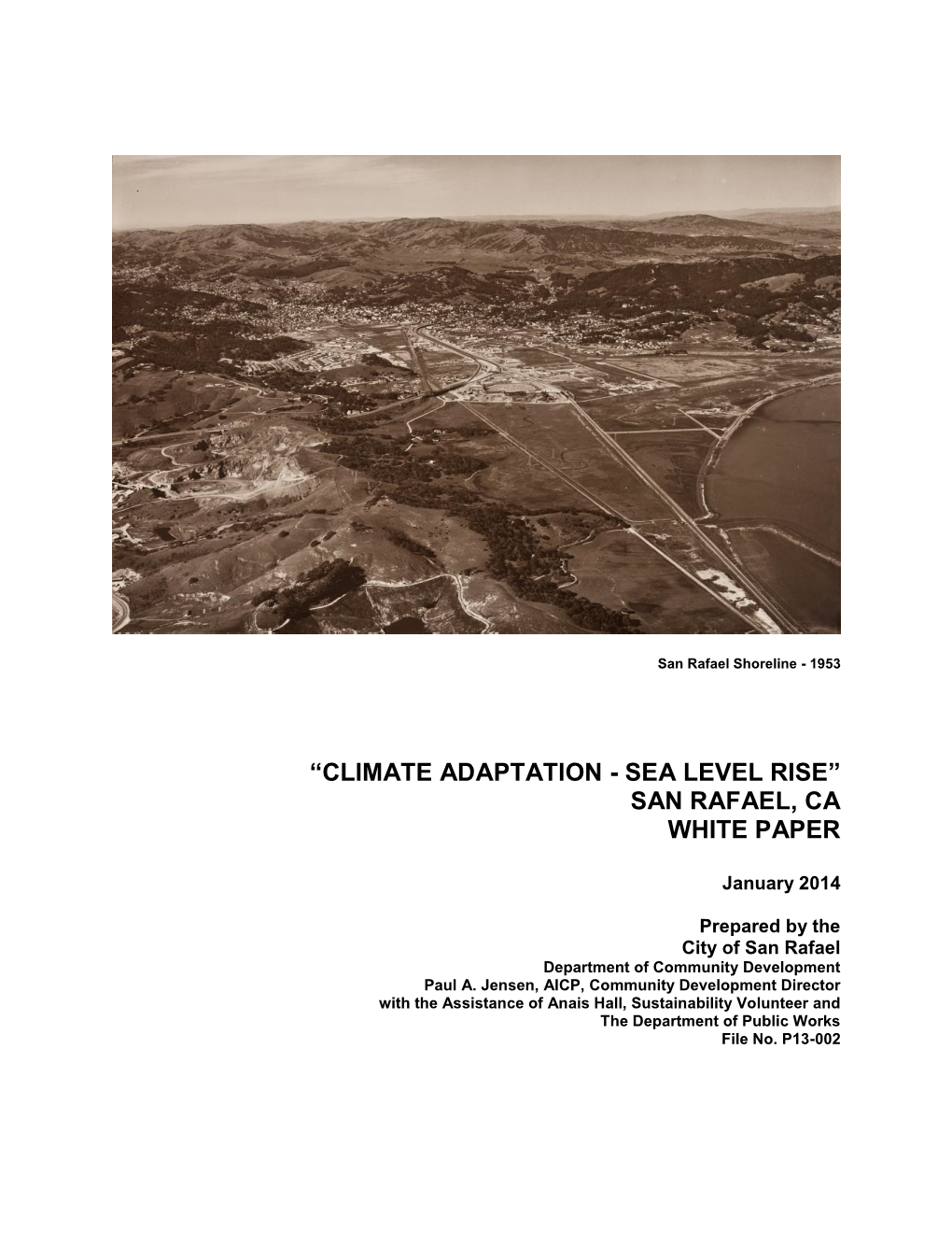 Sea Level Rise – San Rafael