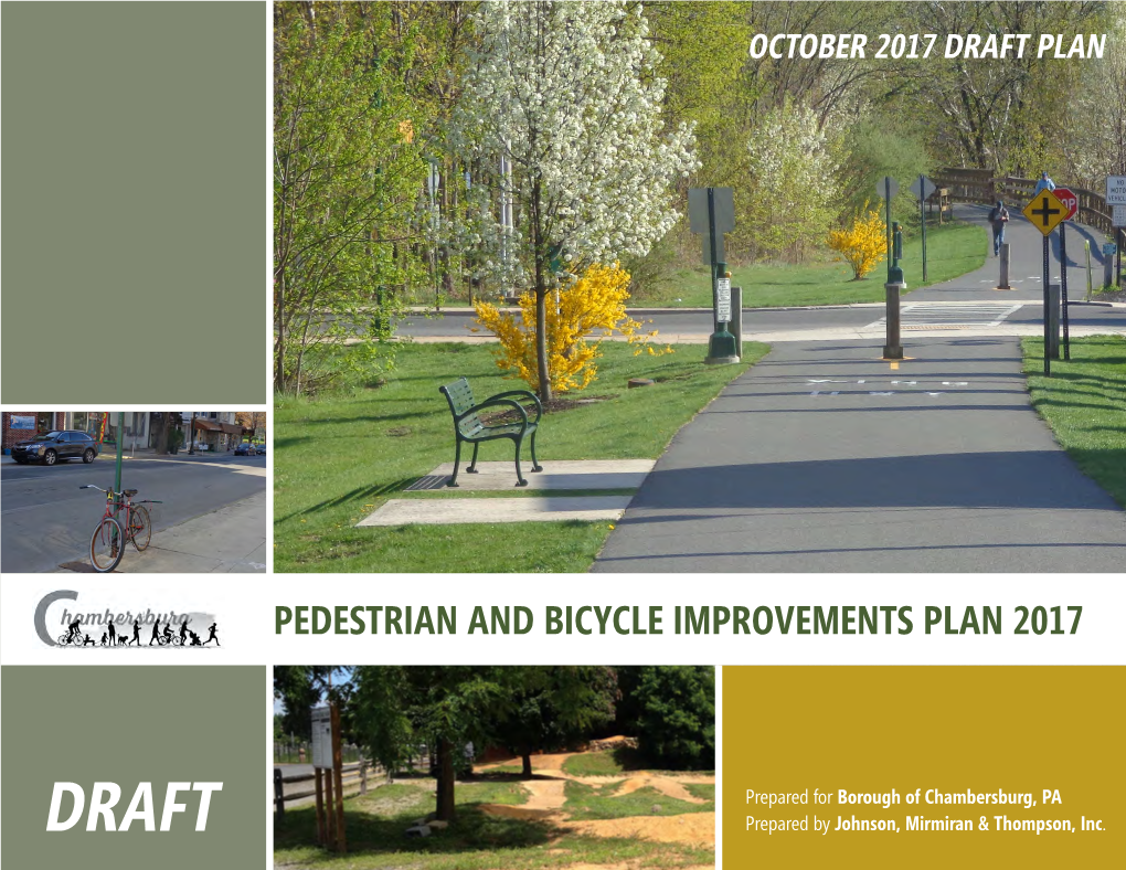 Pedestrian and Bicycle Improvements Plan 2017