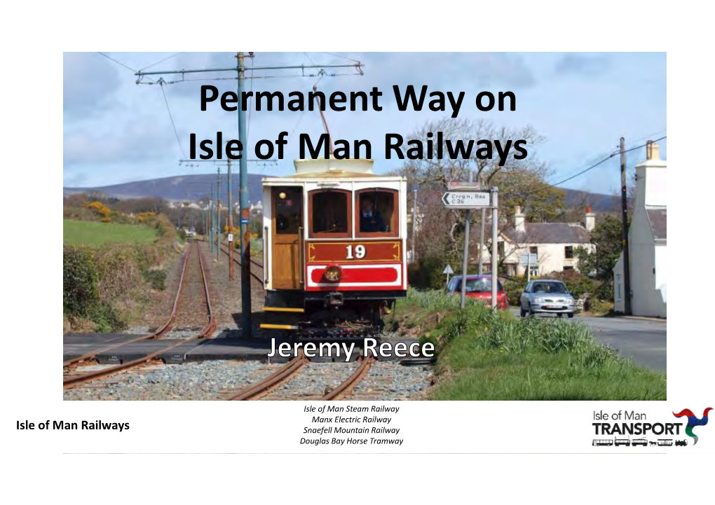 Permanent Way on Isle of Man Railways