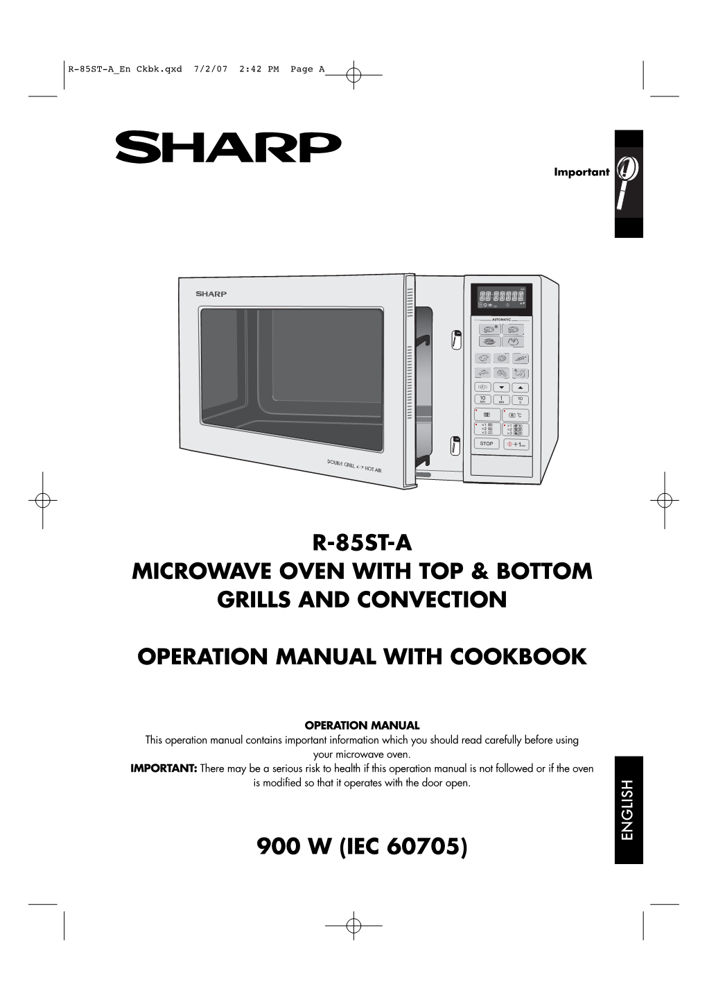 R-85ST-A Operation-Manual GB